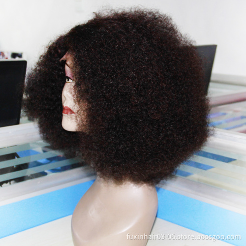 Heap Front Wigs Mink Hair Weave Factory Wig Human Hair Wig Full Bouncy Curly Affordable Preplucked Afro Bombshell Curls Lace